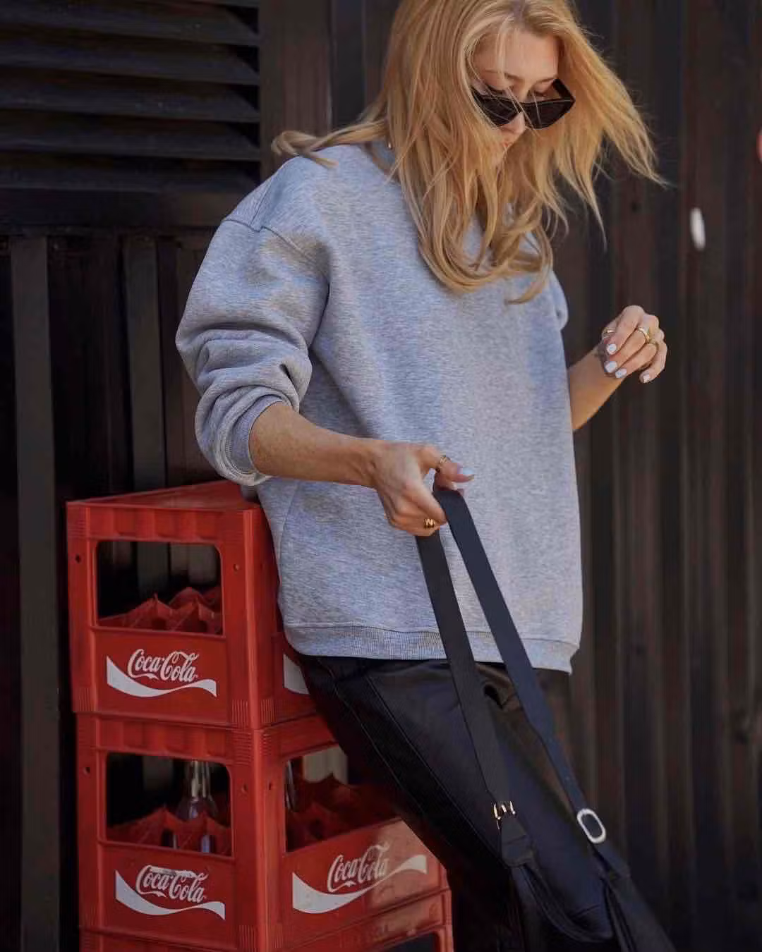 Nike x Stüssy International Crewneck Sweatshirt Heather Grey Nike x Stüssy International Crewneck Sweatshirt Heather Grey